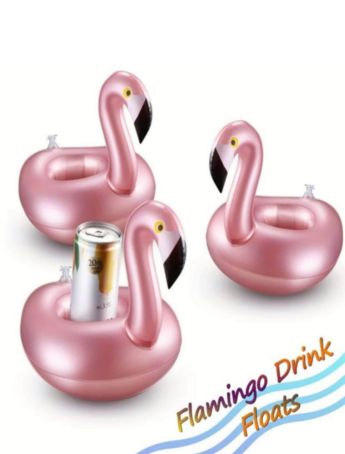 Sequin Inflatable Coozie