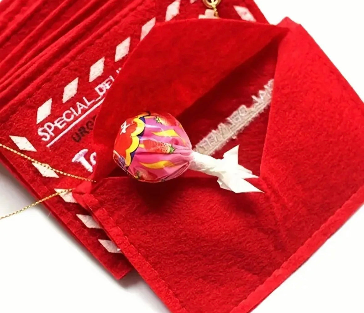 To Santa Envelope Ornament