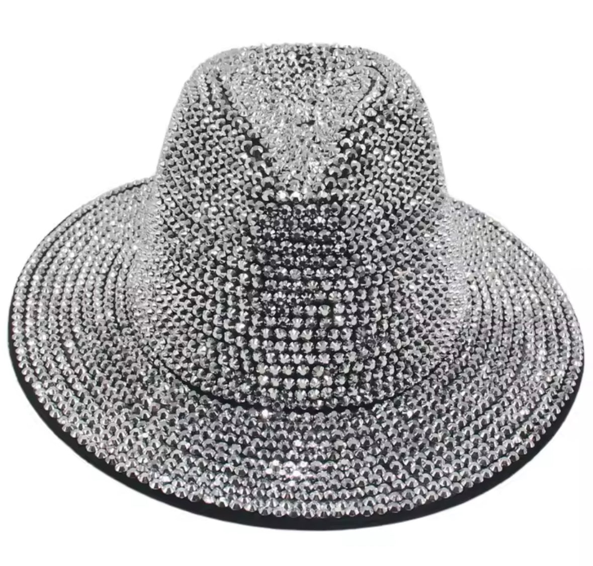 Rhinestone Fedora