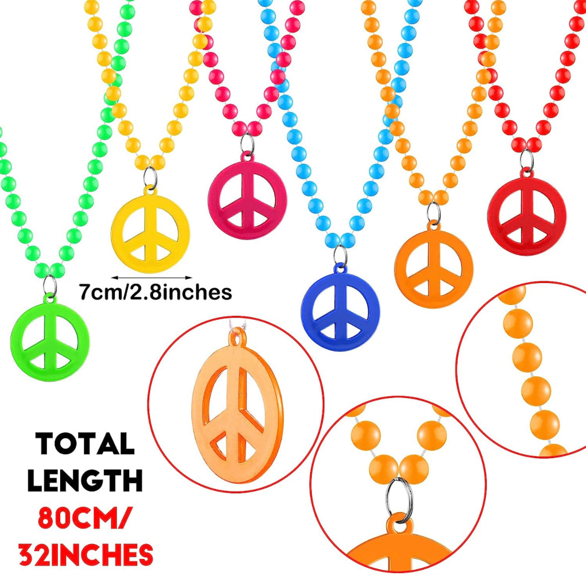 Peace Sign Necklace