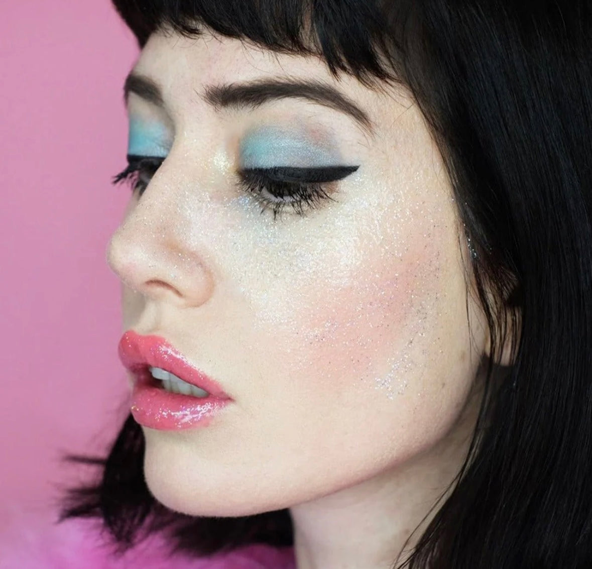 Glitter Boss Lip Gloss- Flamingo