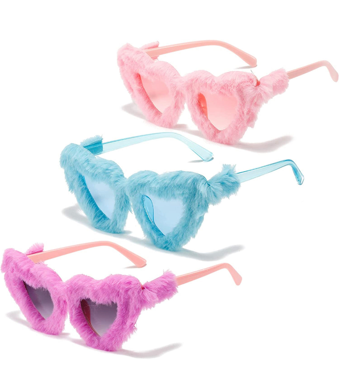 Fuzzy Heart Sunnies