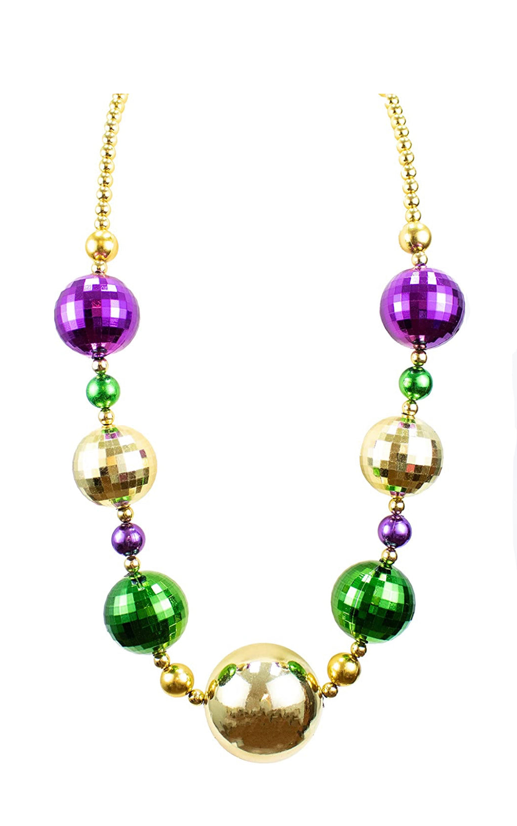 jumbo ball bead necklace