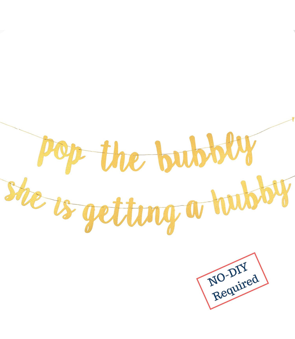Pop the Bubbly She’s getting a Hubby