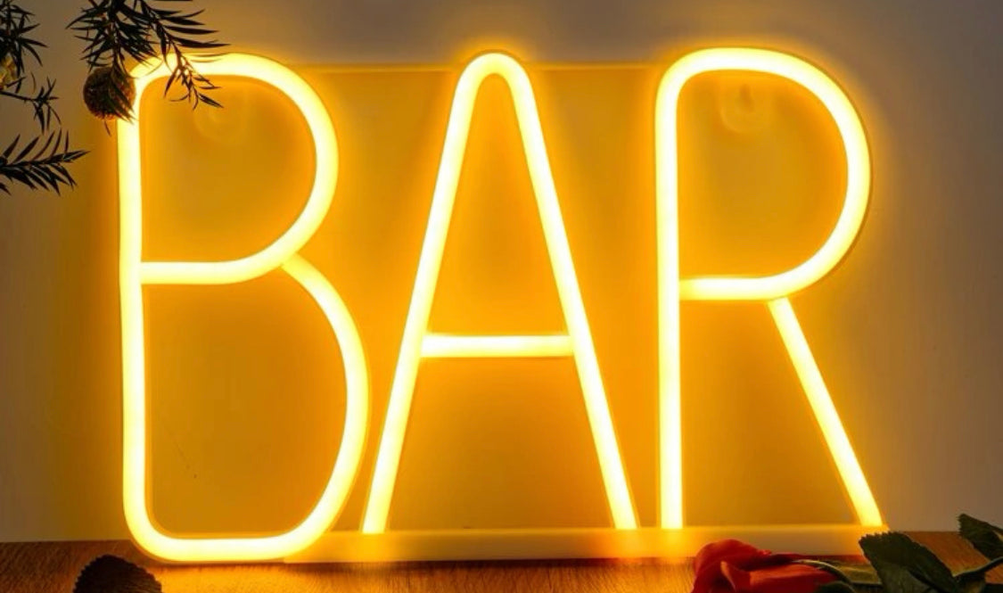 BAR Neon Sign