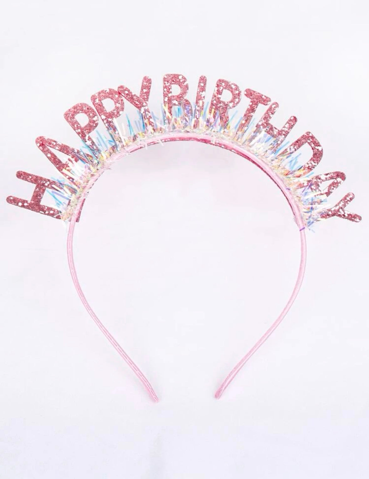 Happy Birthday Glitter Headbands
