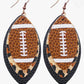 Football Drop Earrings