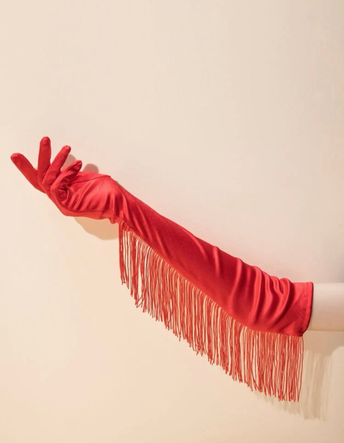 Long Fringe Gloves