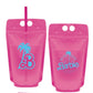 Malibu Barbie Plastic Drink Pouches
