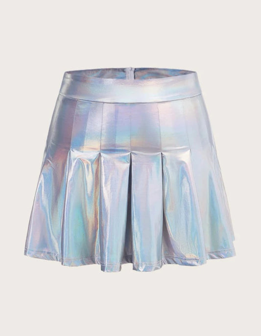 Plus Size Iridescent Rave Skirt