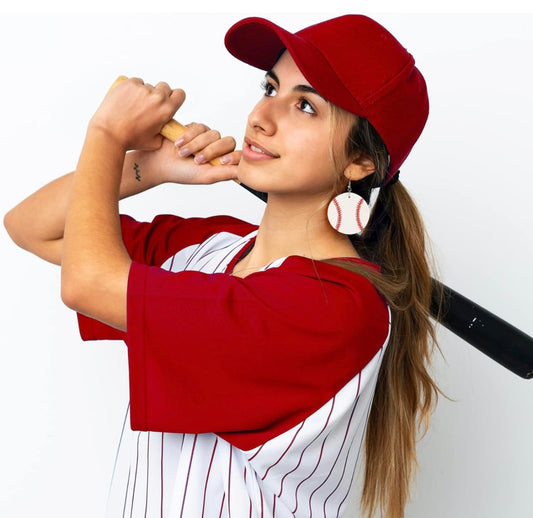 Baseball Earrings