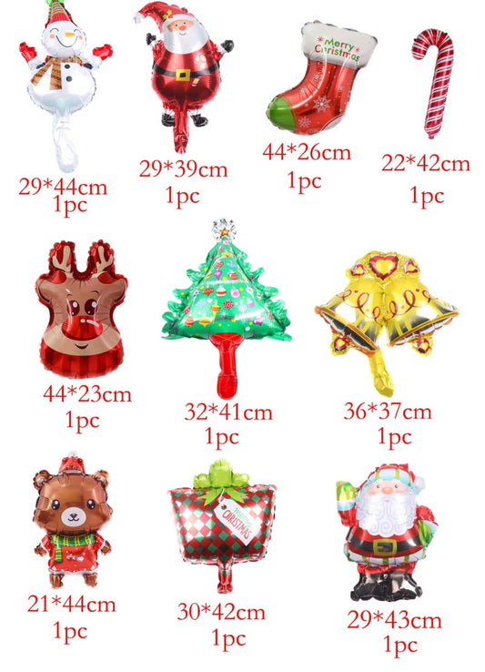 17” Holiday Balloons