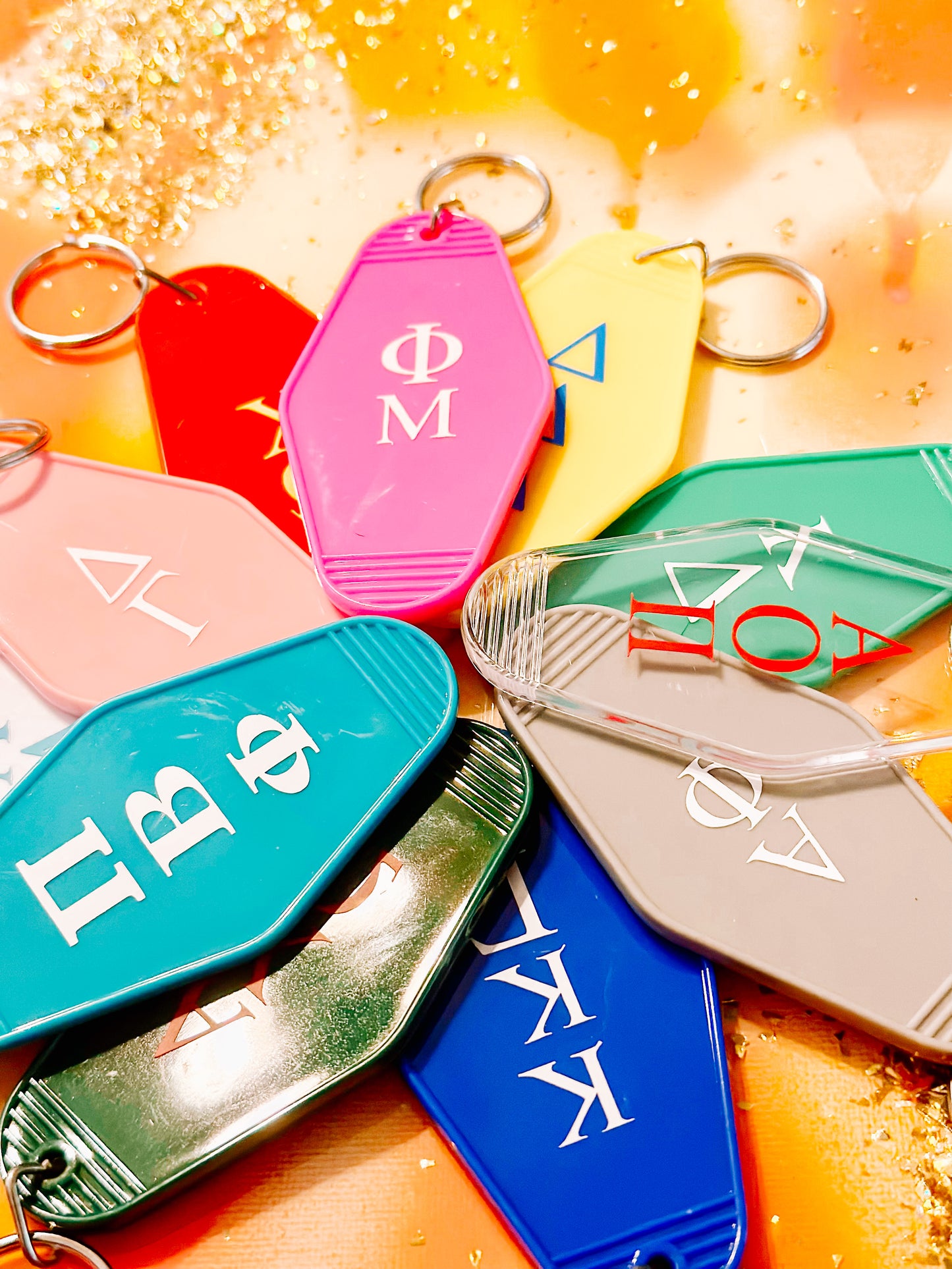 Greek Life Keychain
