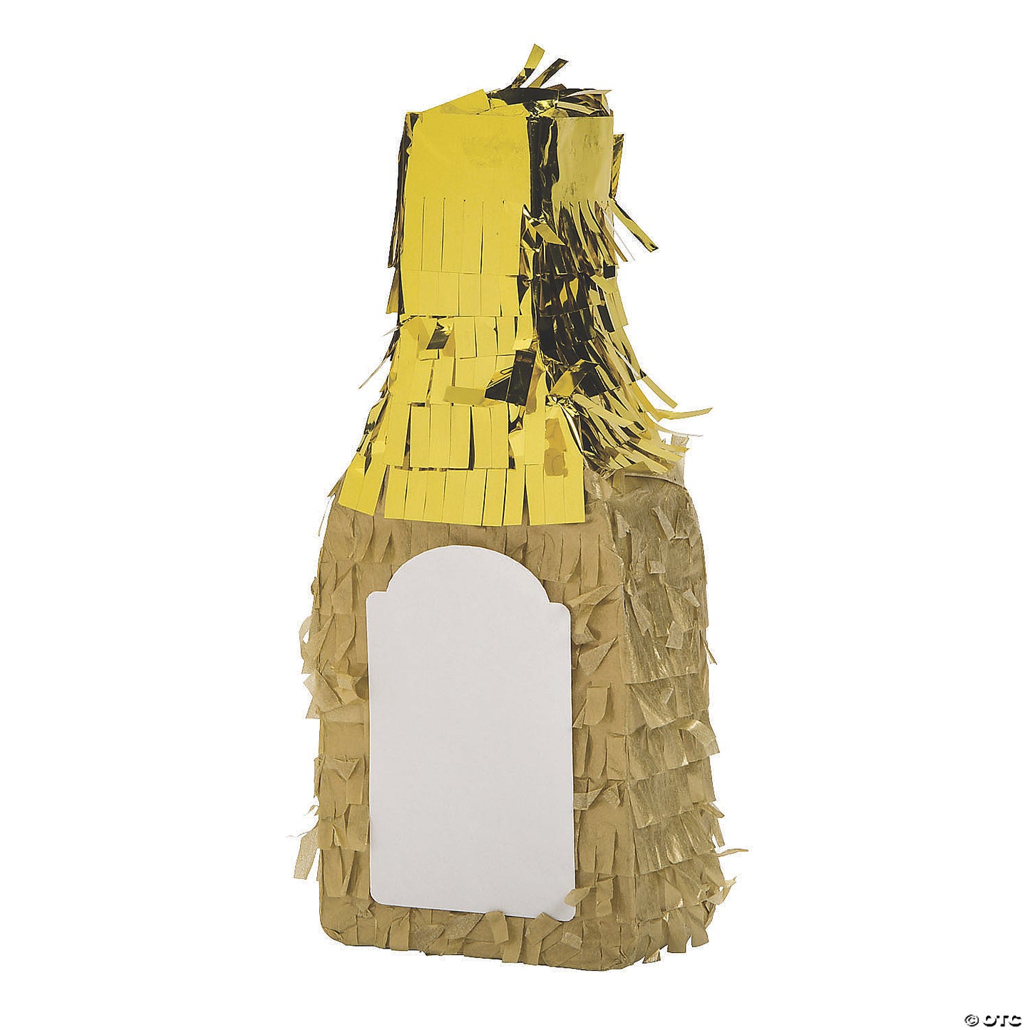 Mini Blank Champagne Piñata Decoration Pack of 2