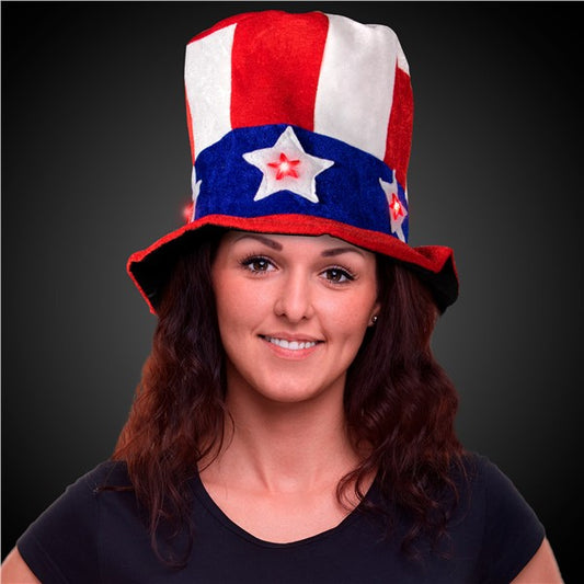 LED Uncle Sam Hat