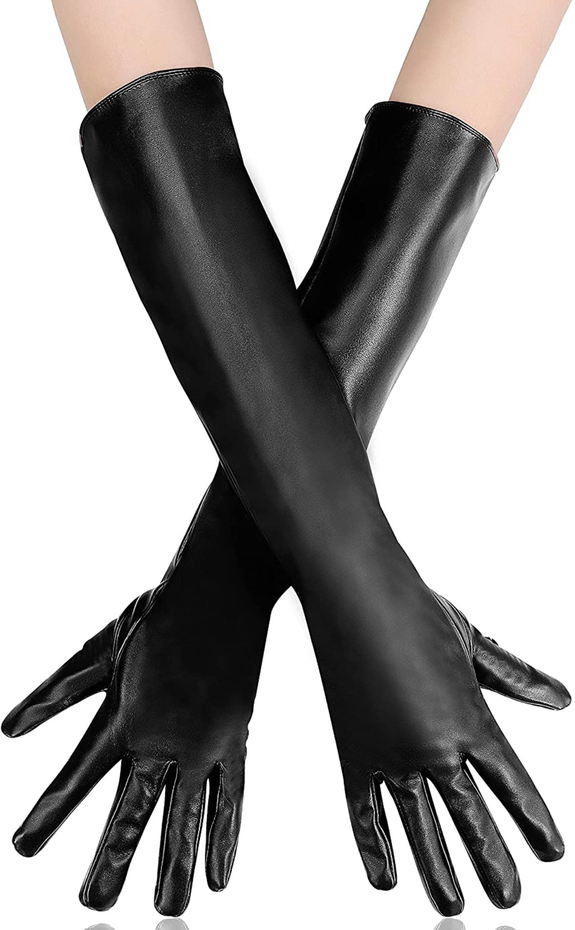 Pleather Gloves