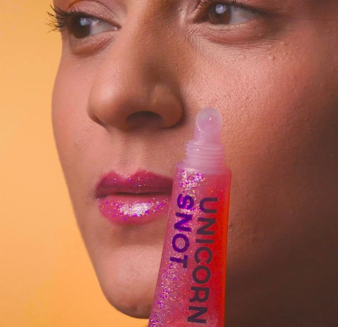 Glitter Boss Lip Gloss- Flamingo