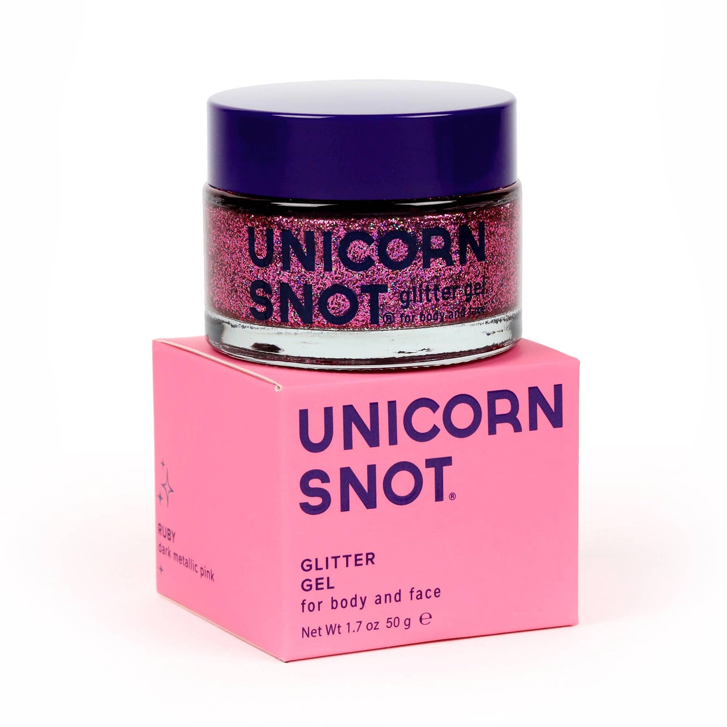 Body Glitter Gel - Ruby