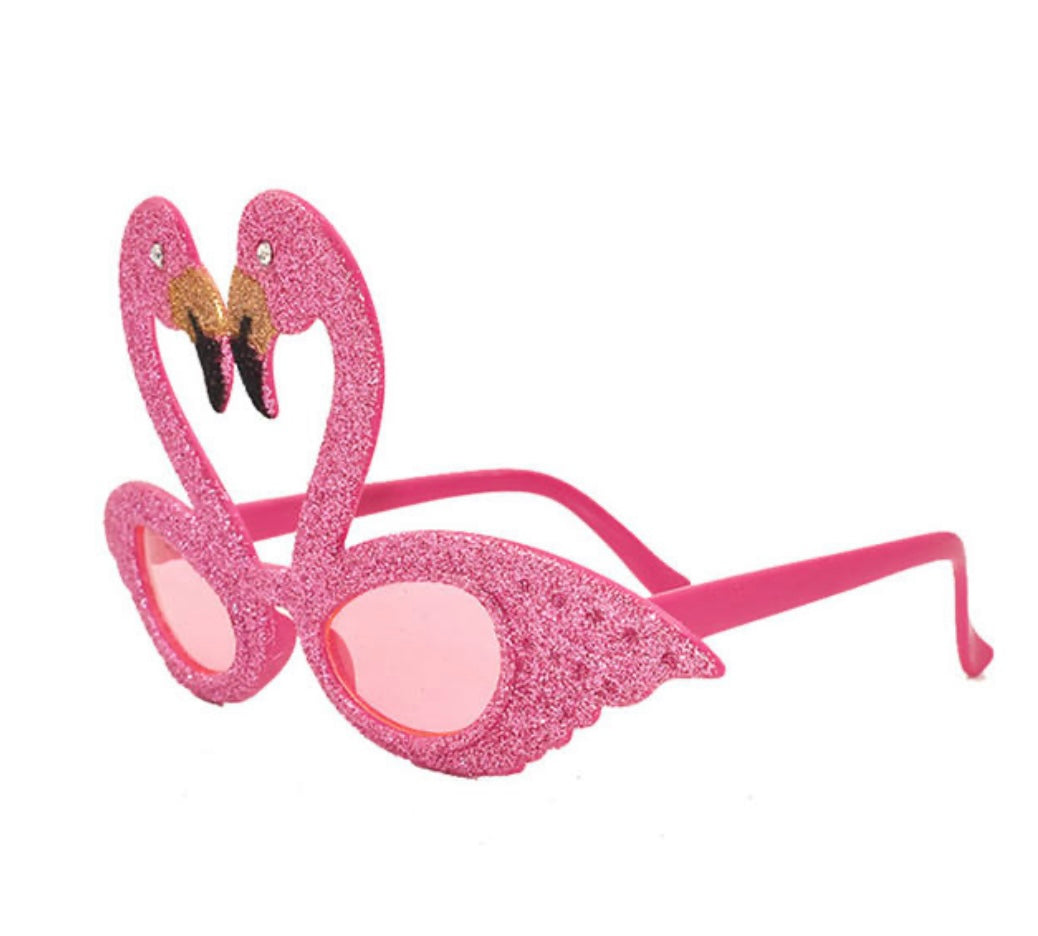 Glittery Flamingo Sunnies