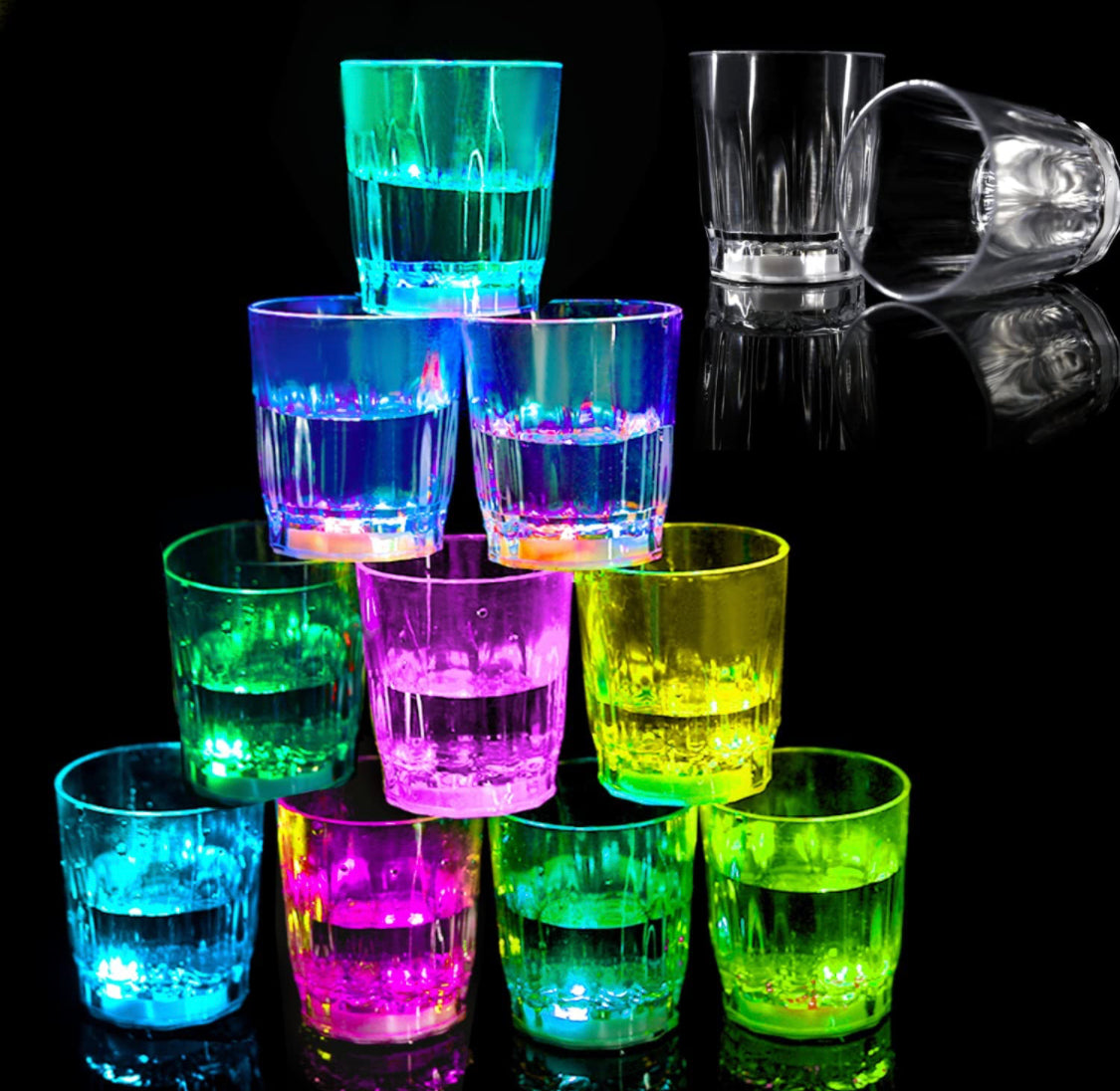 Flashing Shotglass