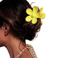Flower Design Hair Claw