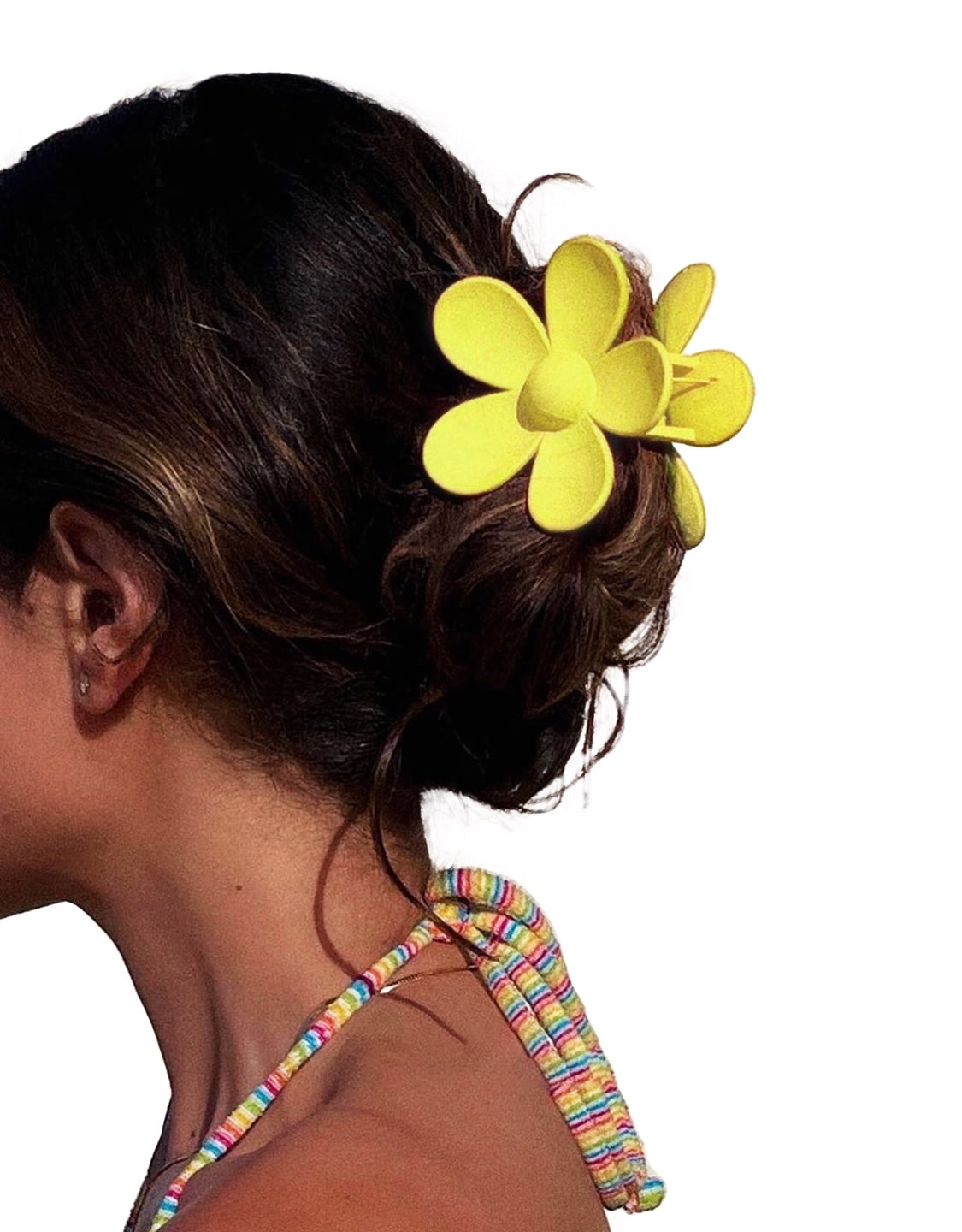 Flower Design Hair Claw