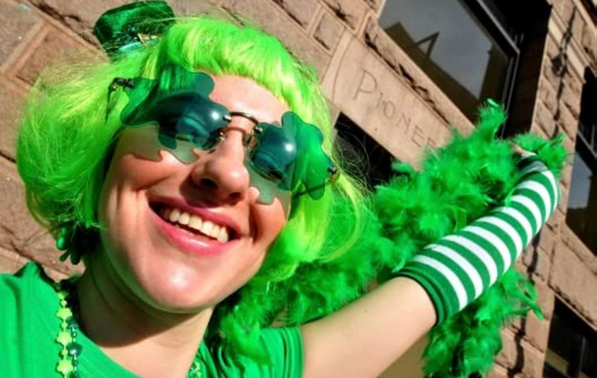 Shamrock Glasses