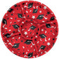 Round Graduation Plastic Sectional Platter