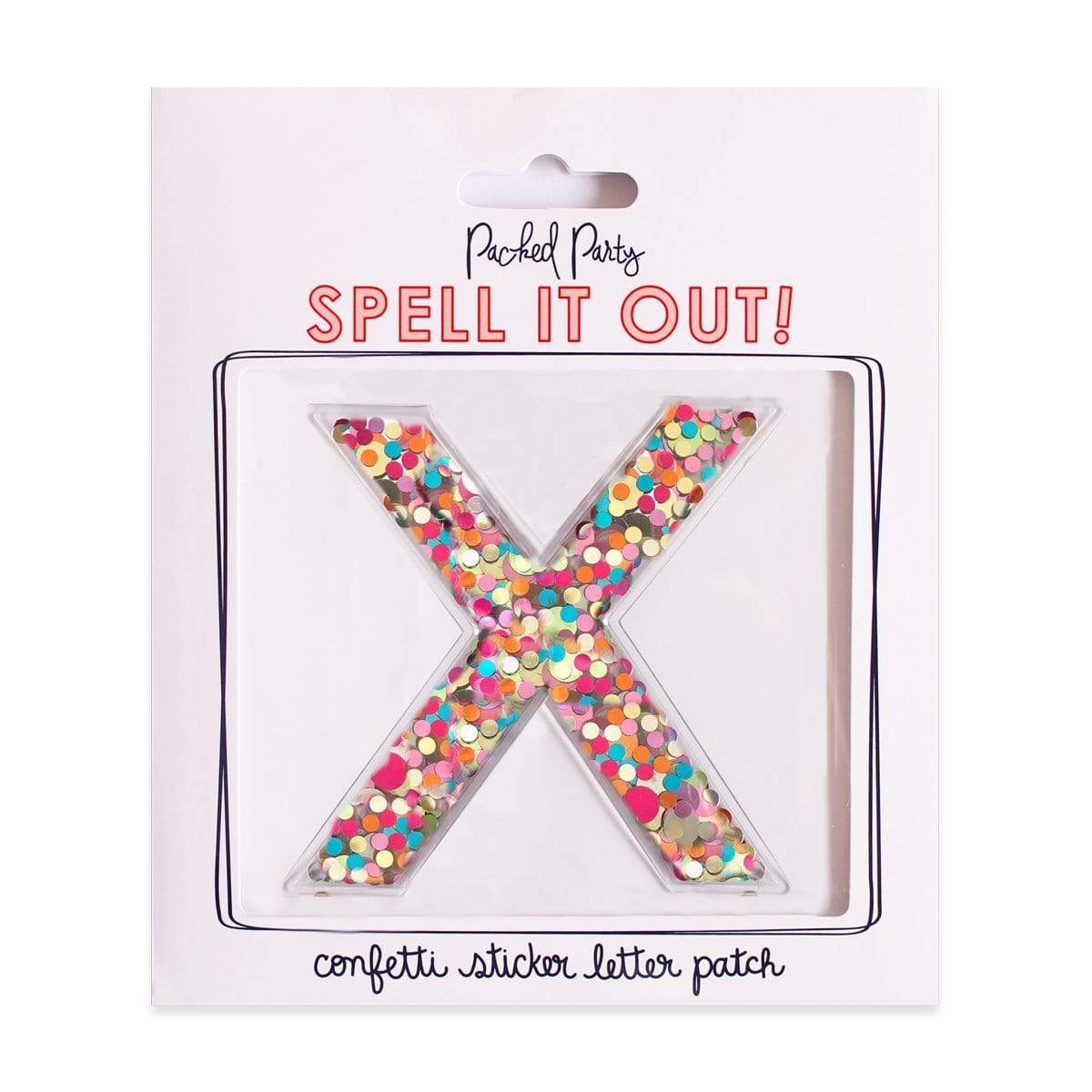 Greek Confetti Sticker