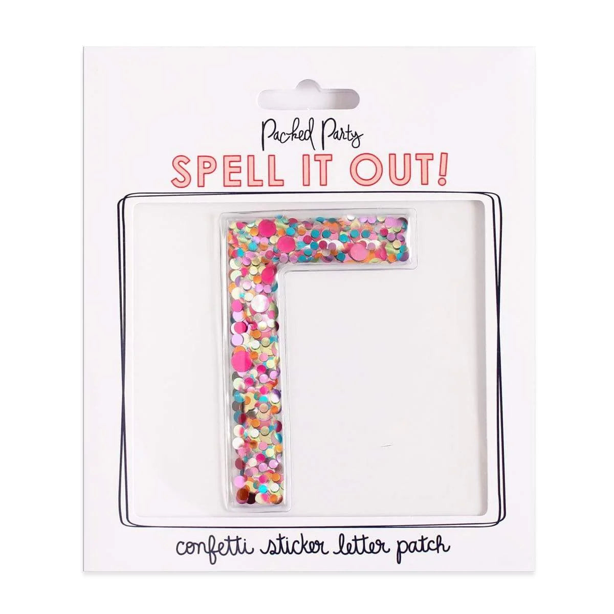 Greek Confetti Sticker
