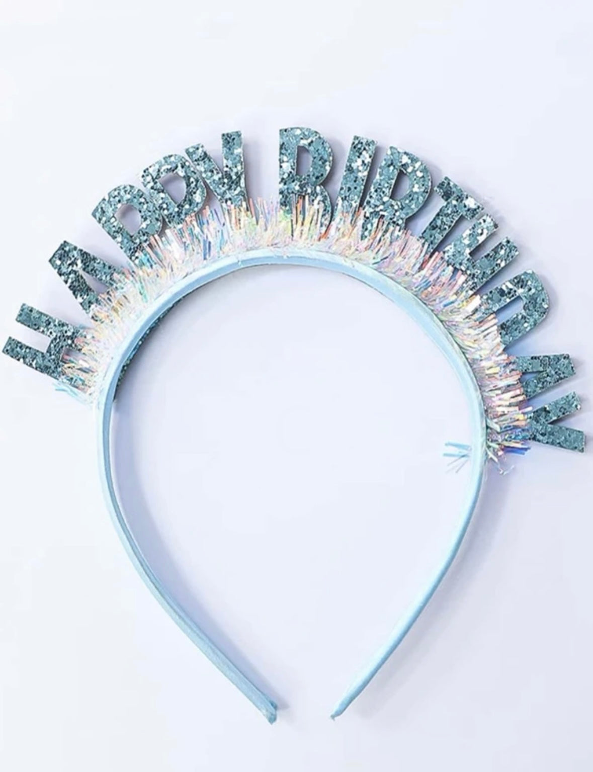 Happy Birthday Glitter Headbands