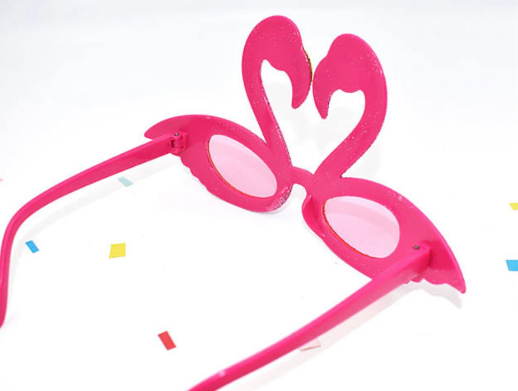 Glittery Flamingo Sunnies