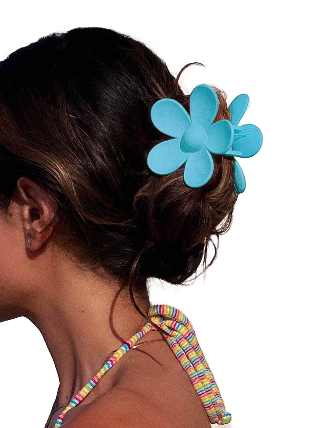 Flower Design Hair Claw