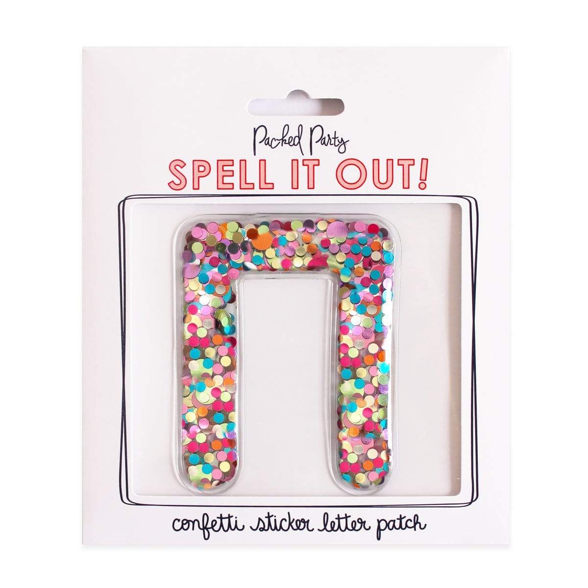 Greek Confetti Sticker
