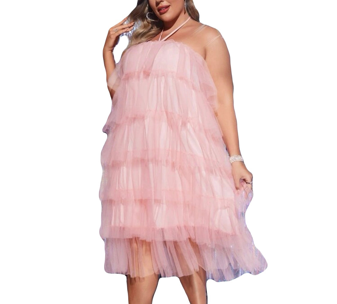 Plus Size Tulle Dress