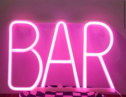 BAR Neon Sign