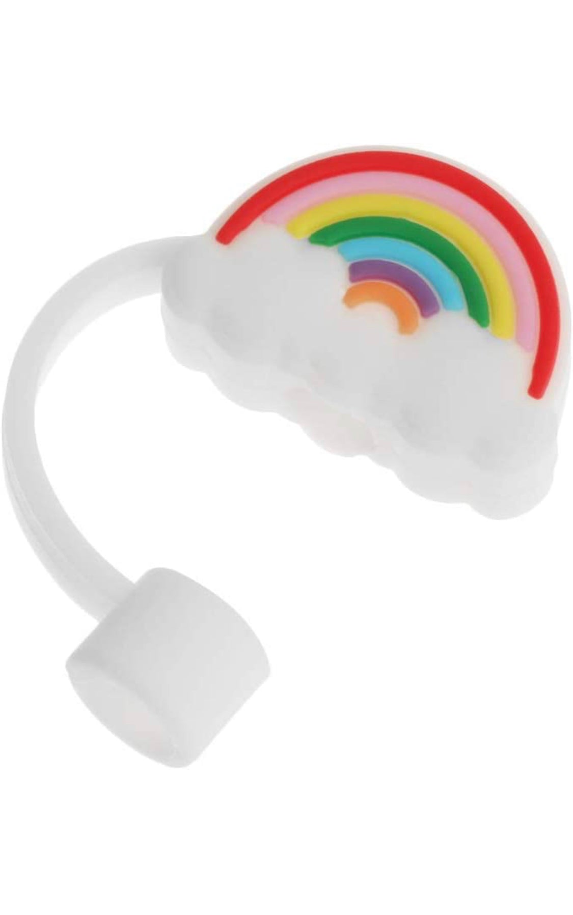 Rainbow Straw Cap