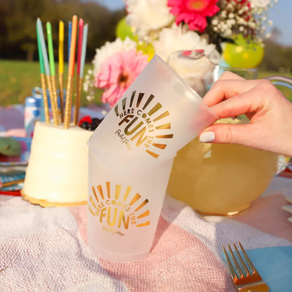 Here Comes The Fun Foil Cupstack