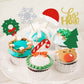 Variety Holiday Cake Toppers
