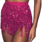 Sequin Fringe Skirt