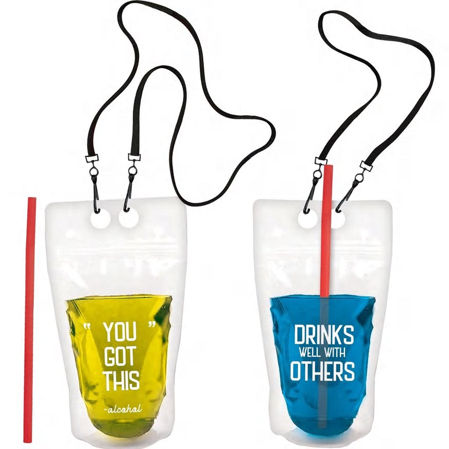 Motivational Drink Pouches