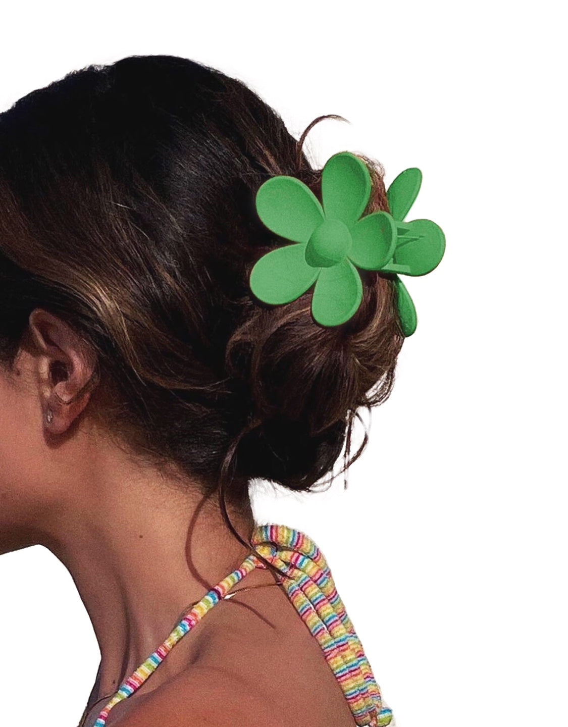 Flower Design Hair Claw