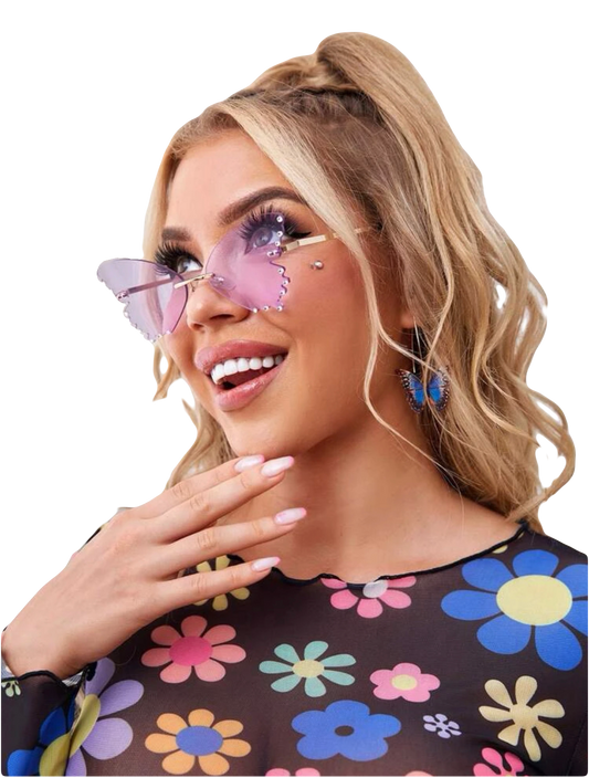90s Butterfly Sunnies