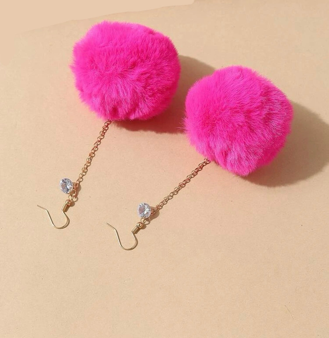 Pom Pom Earrings