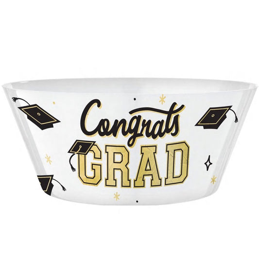 Congrats Grad Serving Bowl