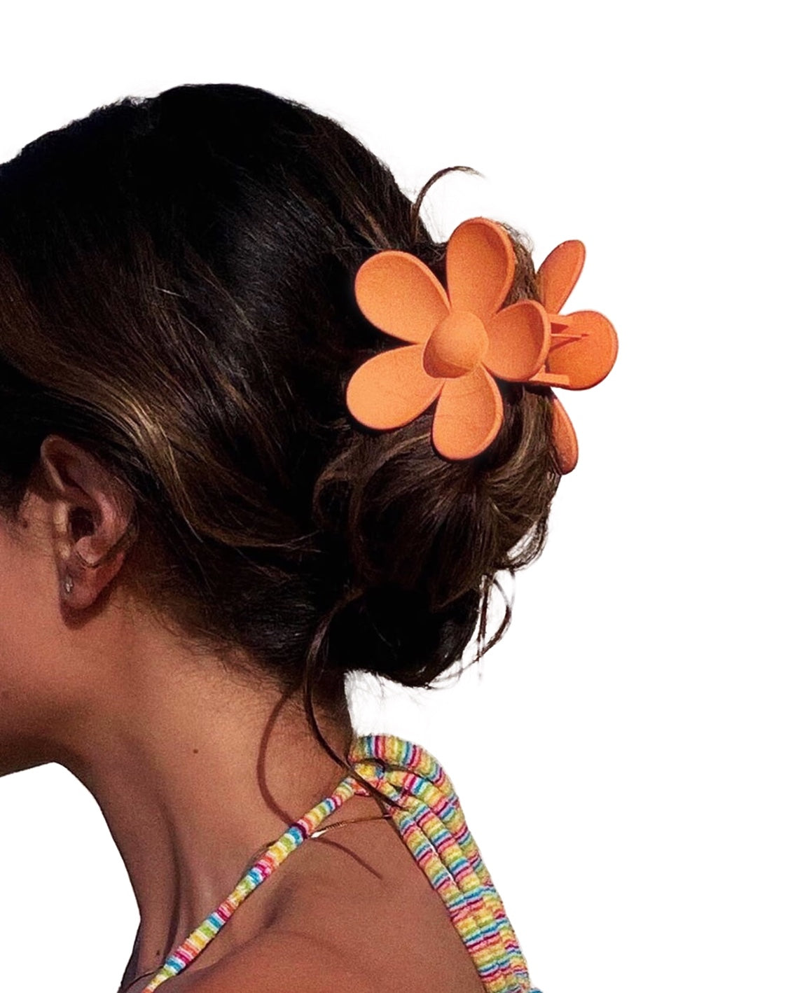 Flower Design Hair Claw