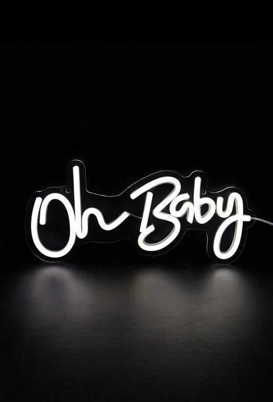 Oh Baby Neon Sign