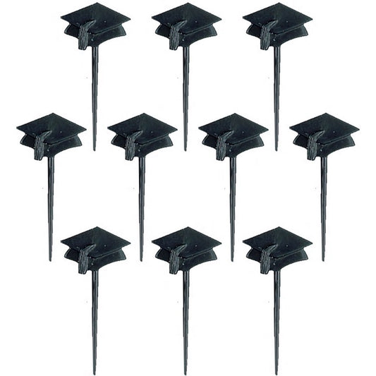 Grad Cap Cupcake Picks