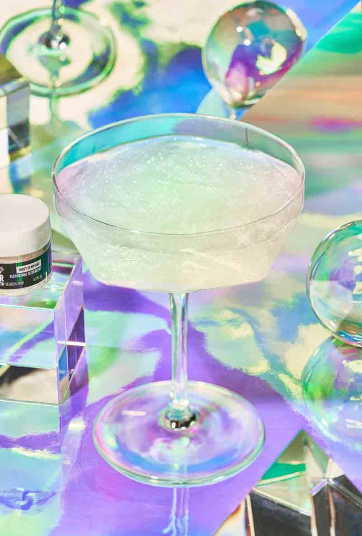 Moonstone Iridescent Edible Glitter