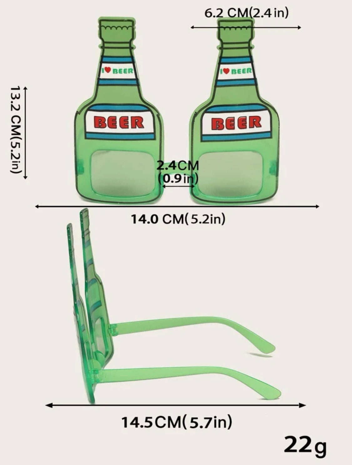 Beer Party Glasses